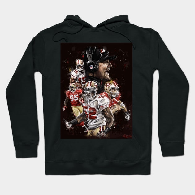 49ers football (SF) Hoodie by strong chinese girl